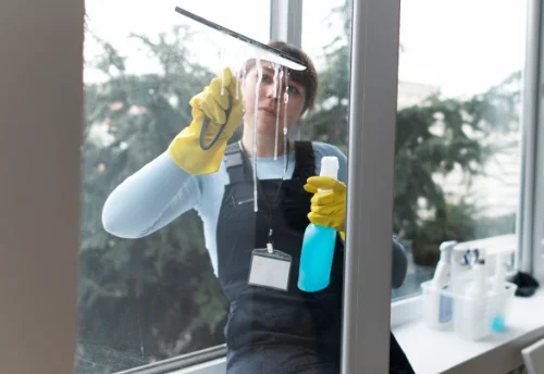 Nettoyage de vitres intérieures et extérieures à Uzech